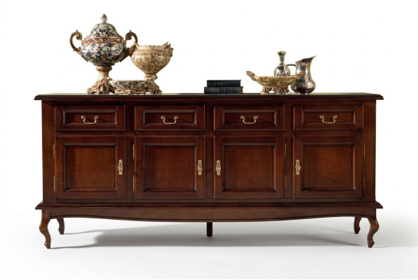 Enfilade Commode Armoires Commodes Armoires en bois Salon buffets xxl Brun