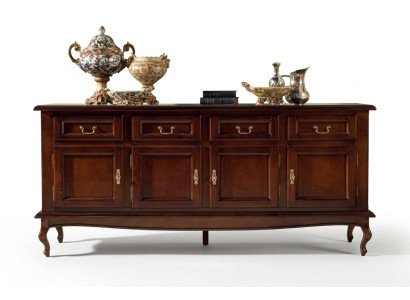 Enfilade Commode Armoires Commodes Armoires en bois Salon buffets xxl Brun