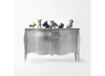 Argent Bahut Commode Buffets Commodes en Bois Mobilier de Luxe Argent