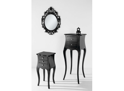 Table d'appoint Table basse Tables Salon de luxe Noire Table Meubles classiques