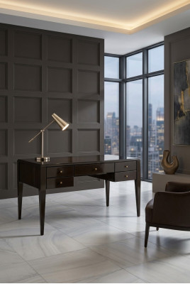 Bureau Table Bureau Bureau Bureau Bureau Bureau en bois Bureau de luxe Brun Design