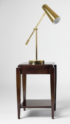 Table d'appoint Table basse Tables Salon Luxe Marron Table Classique Meubles