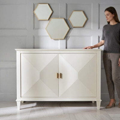 Armoires Commodes Tiroirs Bois Luxe Buffet Salon Meubles Beige Armoire