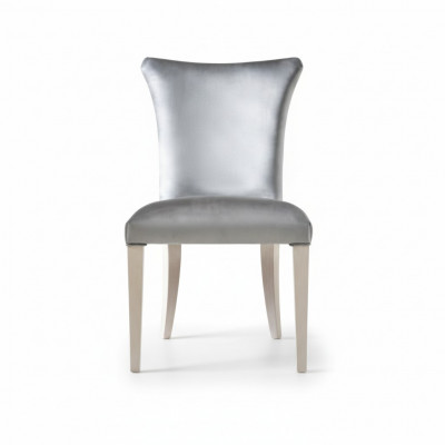 Salle À Manger Chaise Chaise Assise Fauteuil Chaises Salle À Manger Bois Argent Moderne Luxe Nouveau