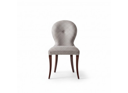 Chaise de salle à manger de luxe Chaise Fauteuil Siège Chaises de salle à manger Bois Moderne Gris