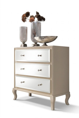 Commode Buffet Armoire Designer Armoires de luxe Commodes Modernes Design Beige