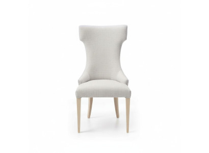 Chaise de salle à manger Chaise Fauteuil Inclinable Chaises de salle à manger Bois Moderne Luxe Gris