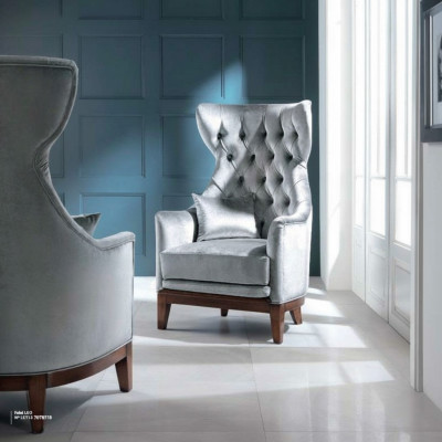 Fauteuil aile de luxe fauteuil de club fauteuil cocktail place assise salon