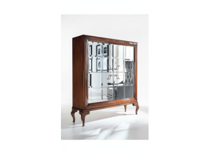 Commode Armoires Commodes Bois Luxe Buffet Salle de séjour Mobilier Armoire Marron