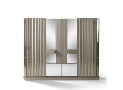 Armoire Armoire en bois Armoire Chambre Armoires de luxe Marron
