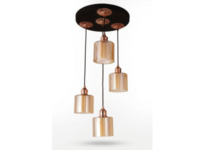 Luminaire Lustre Lampe de plafond Lampe de plafond Lustre Moderne Or