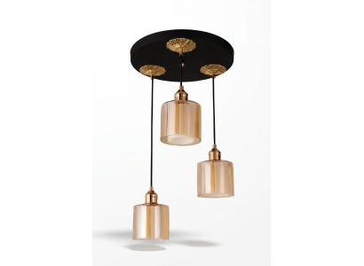 Lustre Lustre Lampe de plafond Luminaire Moderne Or nouveau