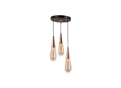 Lustre de luxe Lustre Lampe de plafond Moderne Verre doré