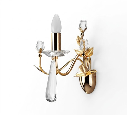 Lustre couronne lumineuse applique murale lustre applique murale lampes murales lampe en cristal