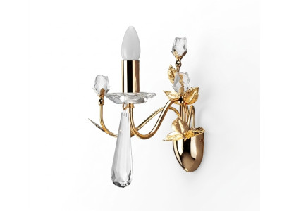 Lustre couronne lumineuse applique murale lustre applique murale lampes murales lampe en cristal