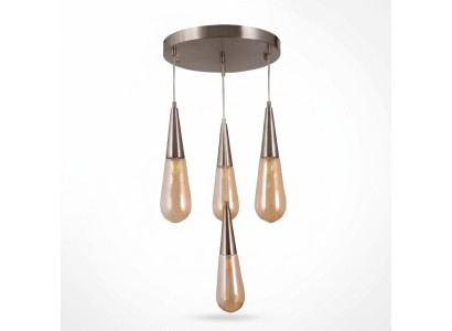 Lustre plafonnier Lustre Plafonnier Moderne Beige