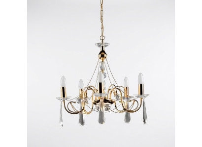 Lustre en cristal suspendu lustre luminaire décoratif lustre plafonnier luxueux en cristal