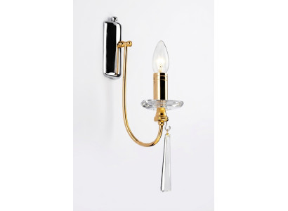 Lustre en cristal en forme de candélabre lampe murale Lustre lampes murales