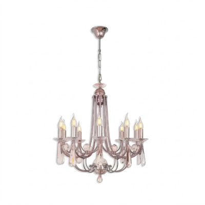 Lustre de cristal de luxe, lampe de plafond, lustre, lumière de plafond, or moderne