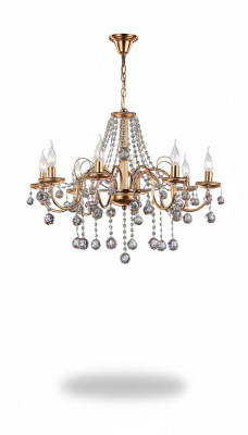 Lustre de luxe royal, lampe de plafond, lampe couronne, éclairage de plafond, lustre suspendu