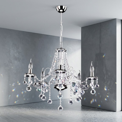 Lustre de luxe en cristal Lustre Lumière Lampe de plafond Magnifique lustre