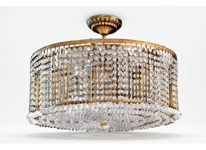 Lustre Lustre Lampe de plafond Or Luxe Luminaire Lampe