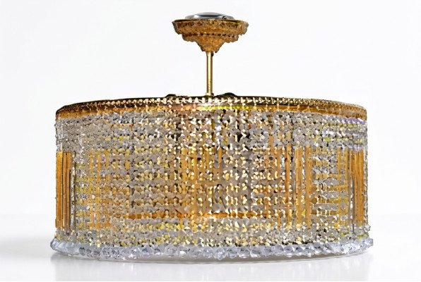 Lustre de luxe Lustre Lustre Plafonnier Lampe de plafond Luminaires Or Luminaires