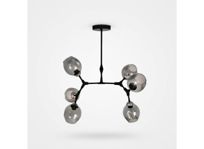 Lampe de plafond Lustre Lustre Plafonnier Moderne Verre Noir neuf