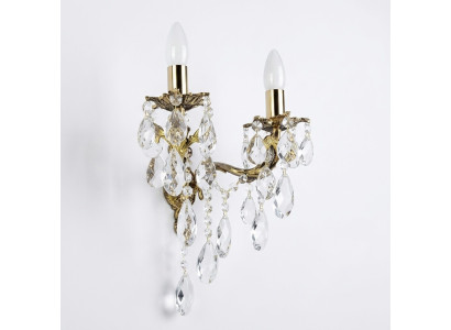 Applique murale luminaires murale lampe lustre lampes murales argent cristal