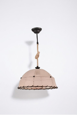 Plafonnier Lustre Lustre Lampe Beige Moderne Corde