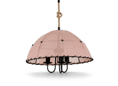 Lustre Ampoule de plafond Lustre Lustre Lampe Beige Moderne Corde
