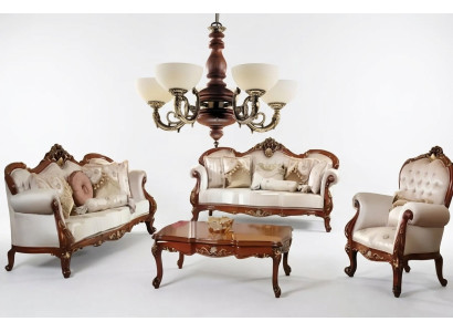 Lustre de plafond Chandelier Lustre Plafonnier Lampes Brun Classique