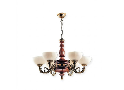 Lustre de plafond Lustre Lustre Lustre Lampe de plafond Lampes Marron Classique