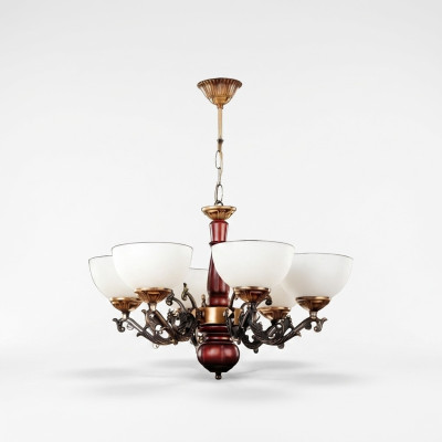 Plafonnier lustre Lustre Lustre Lampe de plafond Lampes Marron Classique