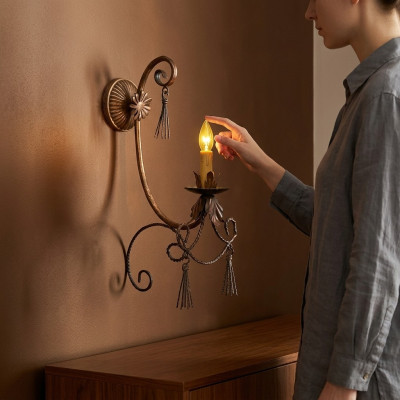 Applique murale lustre applique murale appliques murales lampes murales beige luxe nouveau