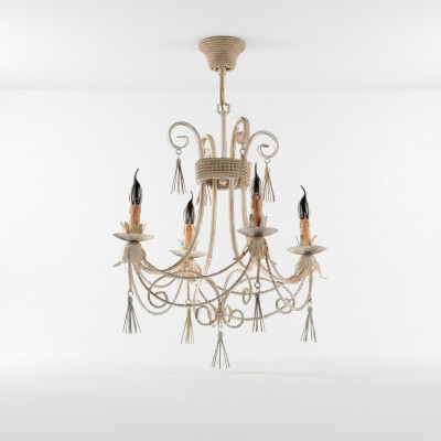 Luxueux lustre de plafond Lustre Lampe de plafond Lampes Beige Art