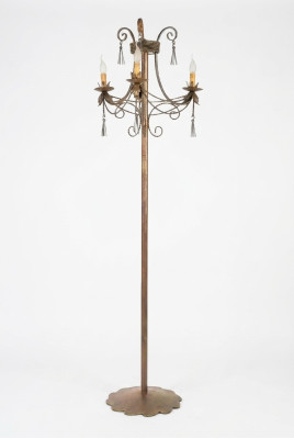 Lampe de sol Lampe sur pied Lampes de luxe Lampes Lampe Or Art 170 cm