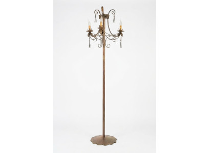 Lampe de sol Lampe sur pied Lampes de luxe Lampes Lampe Or Art 170 cm