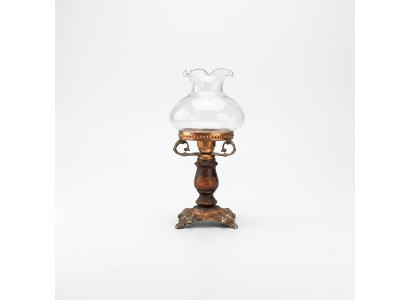 Lampe de table Lampe de table Lampe Lampes de table de luxe Marron Verre