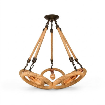 Plafonnier lustre Lustre Lustre Plafonnier Lampe Verre Marron Moderne