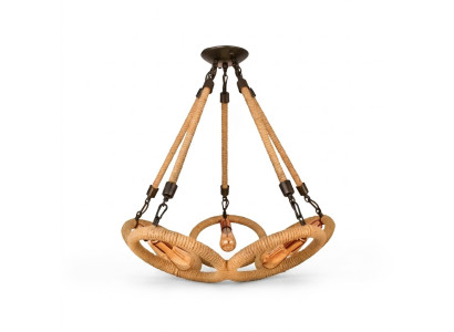 Plafonnier lustre Lustre Lustre Plafonnier Lampe Verre Marron Moderne
