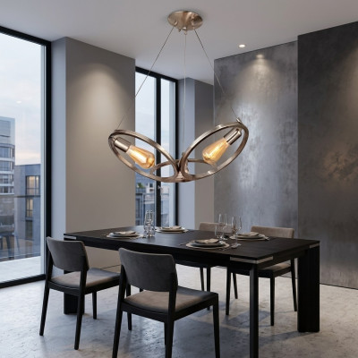 Lustre plafonnier Lustre Lustre Plafonnier Lampe Or Moderne Nouveau