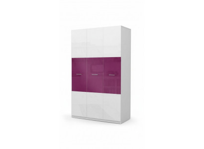 Armoire violette Armoires en bois Armoires brillantes Armoires à vêtements Chambre d'enfants