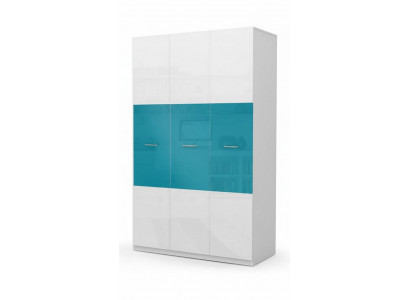 Armoires Armoire Armoire en bois Design de garde-robe Armoires à vêtements en bleu Chambre d'enfants