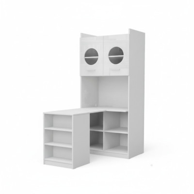 Bureau Table d'Office Blancs Chambre d'enfants Chambre de jeunesTables neuves à haute brillance