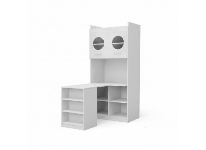Bureau Table d'Office Blancs Chambre d'enfants Chambre de jeunesTables neuves à haute brillance