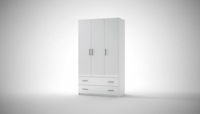 Armoire de chambre de style moderne Armoires à vêtements enfants jeunesse