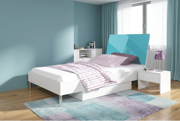 Conception Chambre d'enfants Chambre Lits Lit simple Ameublement nouvelle Chambre