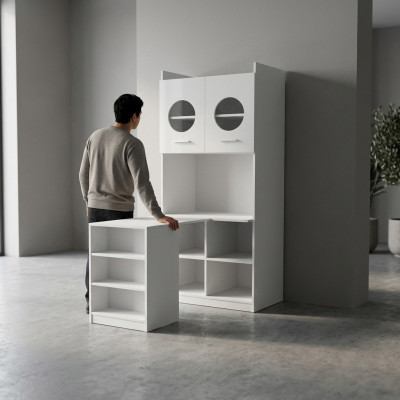 Bureau Brillant Table Noire Chambre D'enfants Mobilier De Chambre De Jeunes Tables