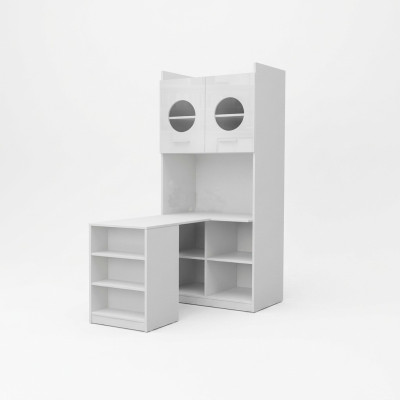 Bureau Brillant Table Noire Chambre D'enfants Mobilier De Chambre De Jeunes Tables